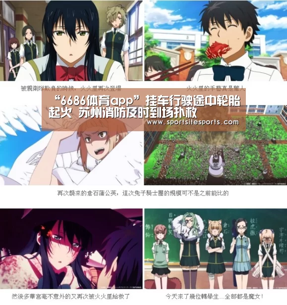 “6686体育app”挂车行驶途中轮胎起火 苏州消防及时到场扑救(图2) 6686体育官网